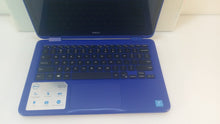 Load image into Gallery viewer, DELL Inspiron i3168-3271BLU 2in1 laptop 11.6"Touch, N3710 1.60G 4GB 500GB Blue