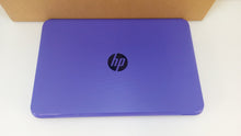 Load image into Gallery viewer, Laptop Hp Stream 14-ax020nr 14" Celeron N3060 1.6Ghz 4GB 32GB eMMC Purple