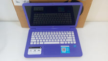 Load image into Gallery viewer, Laptop Hp Stream 14-ax020nr 14" Celeron N3060 1.6Ghz 4GB 32GB eMMC Purple
