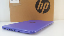 Load image into Gallery viewer, Laptop Hp Stream 14-ax020nr 14" Celeron N3060 1.6Ghz 4GB 32GB eMMC Purple