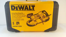 Load image into Gallery viewer, DeWalt DWM120K Heavy Duty 10 Amp Deep Cut Portable Band Saw Kit