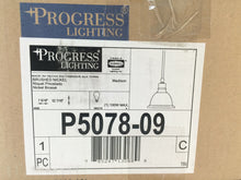 Load image into Gallery viewer, Progress Lighting P5078-09 Madison 1-Light Brushed Nickel Mini Pendant