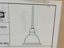 Load image into Gallery viewer, Progress Lighting P5078-09 Madison 1-Light Brushed Nickel Mini Pendant