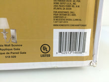 Load image into Gallery viewer, Hampton Bay 14698 Gala 3-Light Semi-Flush Mount Polished Nickel 518038