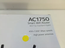 Load image into Gallery viewer, NETGEAR AC1750 Smart WiFi Router 802.11ac Dual Band Gigabit R6400-100NAS