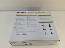 Load image into Gallery viewer, Netgear C6300-100NAS AC1750 WiFi Cable Modem Router 802.11ac Dual Band Gigabit