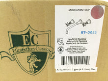 Load image into Gallery viewer, Elizabethan Classics ECWM10 CP Wiltshire 8" Low-Arc Vessel Filler Chrome