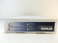 Load image into Gallery viewer, KOHLER K-45800-4-BN Alteo Mid Arc Water-Saving Bathroom Faucet Brushed Nickel