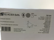 Load image into Gallery viewer, Glacier Bay 67499W-P004 Constructor 4" Centerset Bathroom Faucet Brushed Nickel