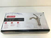 Load image into Gallery viewer, Delta 15999-SS-DST Haywood 1-Hole 1-Handle Bathroom Faucet in Stainless