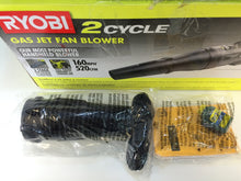 Load image into Gallery viewer, Ryobi RY25AXB 160 MPH 520 CFM 25cc Gas Jet Fan Blower
