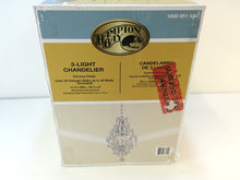 Load image into Gallery viewer, Hampton Bay 3-Light Chrome Crystal Branches Pendant 1000051534