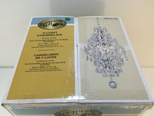 Load image into Gallery viewer, Hampton Bay 3-Light Chrome Crystal Branches Pendant 1000051534