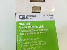 Load image into Gallery viewer, CE 57005N-WH 36" LED White Direct Wire Under Cabinet Light 1001810014
