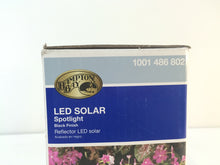 Load image into Gallery viewer, Hampton Bay NXT-3149 Solar Black LED Outdoor Spotlight 1001486802