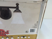 Load image into Gallery viewer, Hampton Bay AD065-W2 Crawley 2-Light Oil-Rubbed Bronze Vanity Light 1000037468