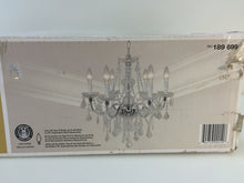 Load image into Gallery viewer, Hampton Bay C873CH06- Maria Theresa 6-Light Chrome Chandelier 189699
