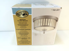 Load image into Gallery viewer, Hampton Bay HMP8012A Berzon 2-Light English Pewter Ceiling Flushmount 721277