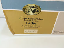 Load image into Gallery viewer, Hampton Bay 18759-4 Arnstein Brushed Nickel Wall Mount Vanity Light 1001300049
