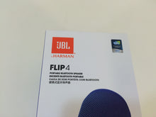 Load image into Gallery viewer, JBL Flip 4 Waterproof Portable Bluetooth Speaker, Blue