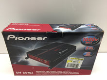 Load image into Gallery viewer, Pioneer GM-A5702 2-Channel 1000W Max Bridgeable Car Amplifier, NOB