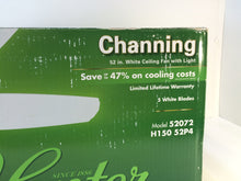 Load image into Gallery viewer, Hunter 52072 Channing 52 in. Indoor White Ceiling Fan with Light Kit