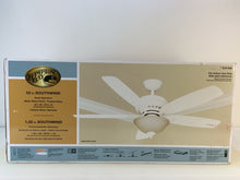 Load image into Gallery viewer, Hampton Bay 52372 52" Southwind Indoor Matte White Ceiling Fan 813545