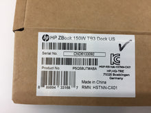 Load image into Gallery viewer, Hp Zbook 150W TB3 Thunderbolt 3 Docking Station P5Q58UT#ABA