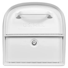 Load image into Gallery viewer, Architectural Mailboxes Oasis 360 White Locking Parcel Mailbox 6300W-10