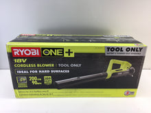 Load image into Gallery viewer, Ryobi ONE+ 90 MPH 200 CFM 18V Cordless Battery Leaf Blower P2109BTL (Tool Only)