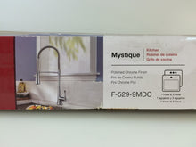Load image into Gallery viewer, Pfister F-529-9MDC Mystique 1-Handle Pull-Down Kitchen Faucet, Polished Chrome