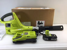 Load image into Gallery viewer, RYOBI ZRP21021 ONE+ 120 MPH 120 CFM 18V Li-Ion Cordless Leaf Blower, NOB