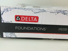Load image into Gallery viewer, Delta B3310LF-SS Foundations Single-Handle Standard Kitchen Faucet, Stainless