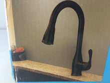 Load image into Gallery viewer, MOEN 87966BRB Kaden Pull-Down Sprayer Kitchen Faucet, Mediterranean Bronze