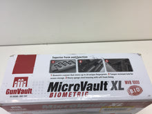 Load image into Gallery viewer, Gunvault Biometric MicroVault XL MVB1000 Portable Fingerprint Key Gun Safe Box