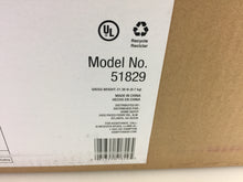 Load image into Gallery viewer, Hampton Bay 51829 Stoneridge 52" Matte Black Hugger LED Ceiling Fan 1003363328