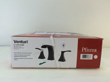 Load image into Gallery viewer, Pfister LF-049-VNBB Venturi 8" Widespread 2-Handle Bath Faucet Matte Black