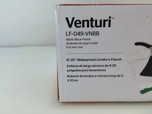 Load image into Gallery viewer, Pfister LF-049-VNBB Venturi 8" Widespread 2-Handle Bath Faucet Matte Black