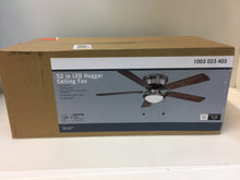 Load image into Gallery viewer, Hugger AL383LED-GM 52 in. LED Gunmetal Ceiling Fan 1003023403