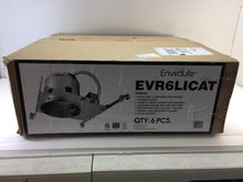 Load image into Gallery viewer, EnviroLite EVR6LICAT 6" LED Recessed Housing New Construction Can (6-Pack)