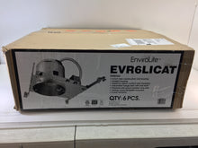 Load image into Gallery viewer, EnviroLite EVR6LICAT 6" LED Recessed Housing New Construction Can (6-Pack)
