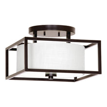 Load image into Gallery viewer, Progress Lighting Province 2-Light Antique Bronze Semi-Flush Mount P350067-020