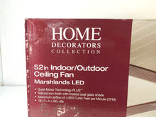 Load image into Gallery viewer, HDC AL499-NI Marshlands LED 52" Natural Iron Ceiling Fan 1001029005