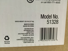 Load image into Gallery viewer, Hampton Bay 51328 Havana 48" Cambridge Silver Ceiling Fan with Light 600524