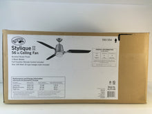 Load image into Gallery viewer, Hampton Bay AL979-BN Stylique II 56" Indoor Brushed Nickel Ceiling Fan 593554