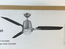Load image into Gallery viewer, Hampton Bay AL979-BN Stylique II 56" Indoor Brushed Nickel Ceiling Fan 593554