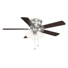 Load image into Gallery viewer, Clarkston II 44 in. LED Indoor Brushed Nickel Ceiling Fan SW18030 BN 1003918755
