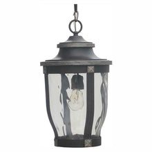 Load image into Gallery viewer, Home Decorators McCarthy 1-Light Bronze Outdoor Chain Hung Lantern 23447