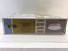Load image into Gallery viewer, Hampton Bay DC016LEDB Brushed Nickel LED Round Flush Mount 1000021219
