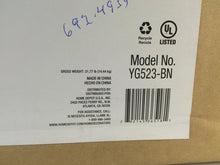 Load image into Gallery viewer, HDC YG523-BN Folsom 60" LED Indoor Brushed Nickel Ceiling Fan 731146
